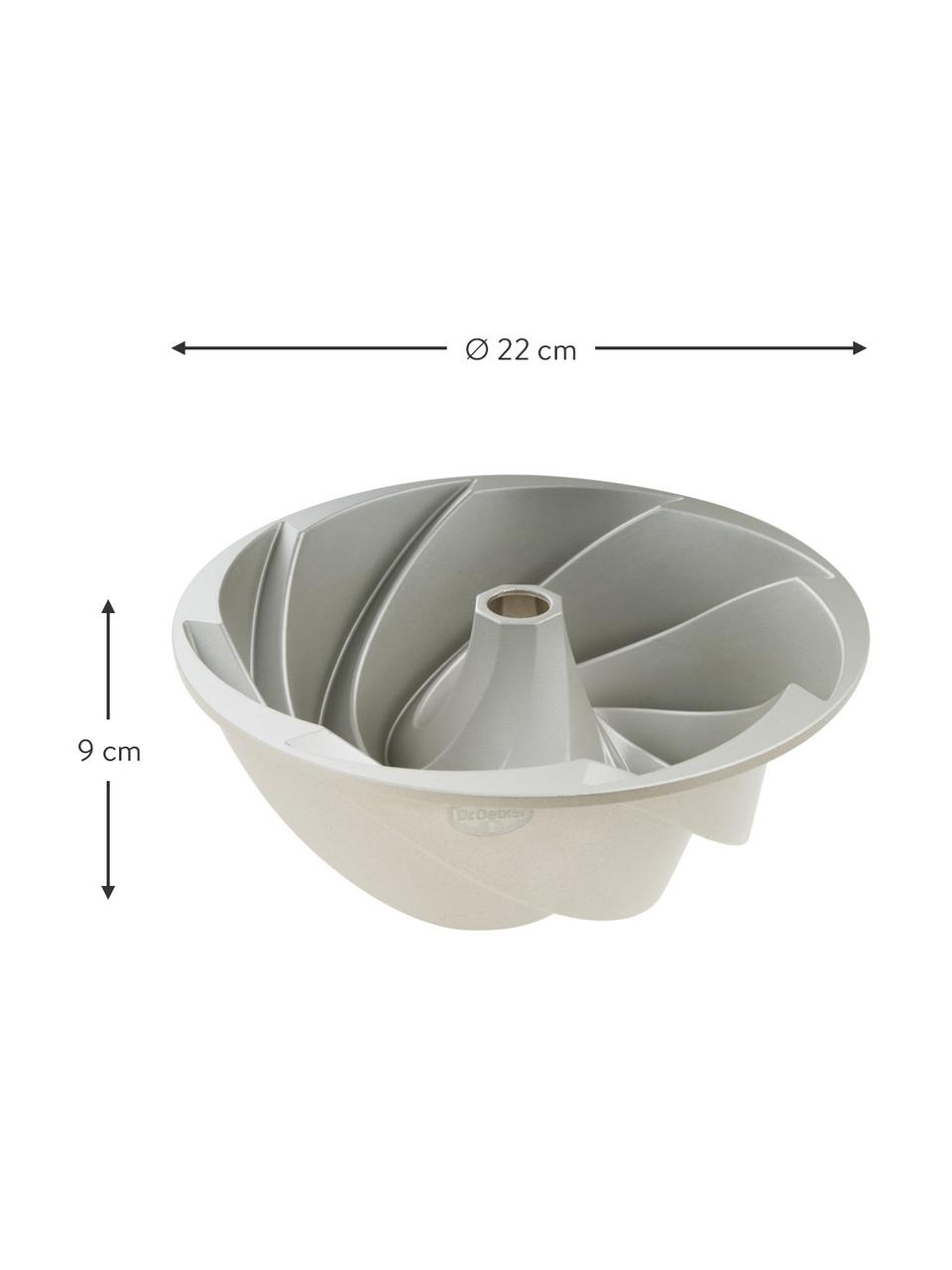 Forma na pečení s nepřilnavou vrstvou Twist, Hliník s nepřilnavou vrstvou, Krémová, Ø 22 cm, V 9 cm