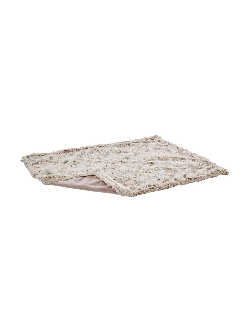 Prošívaná podložka pro domácí mazlíčky Cozy, různé velikosti, Samet (100 % polyester), Světle béžová, Š 50 cm, H 70 cm
