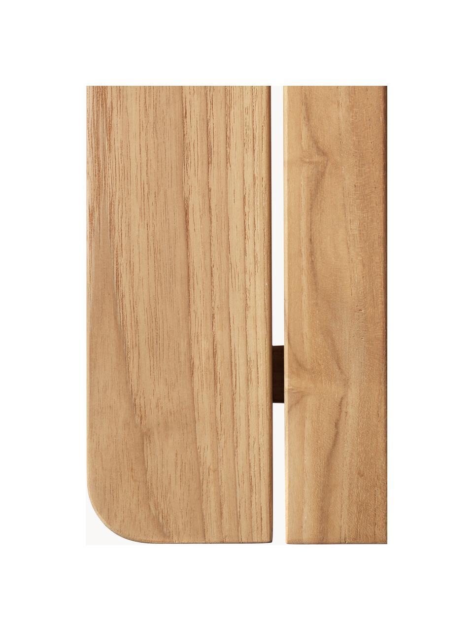 Tavolino da giardino in legno di teak Sammen, Legno di teack

Questo prodotto è realizzato con legno di provenienza sostenibile e certificato FSC®, Legno di teak, Larg. 62 x Prof. 62 cm