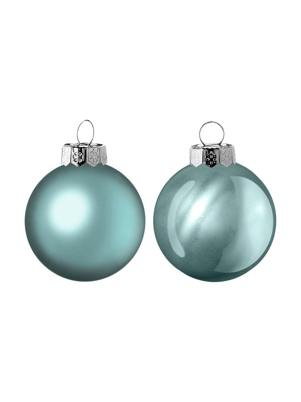 Bolas de Navidad minis Evergreen Ø 4 cm, 16 uds., Azul, Ø 4 cm