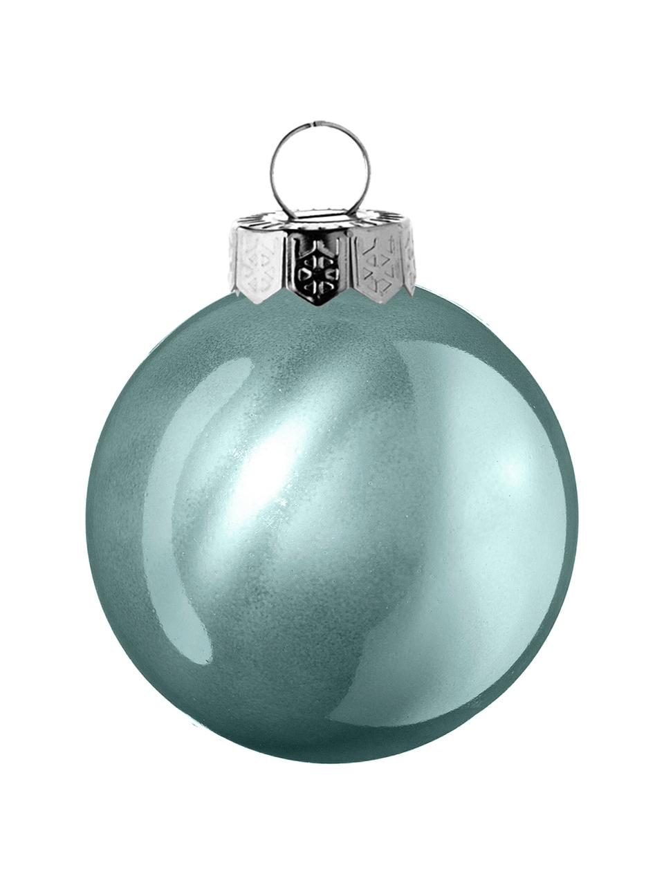 Mini boule de Noël Evergreen, Ø 4 cm, 16 élém., Bleu