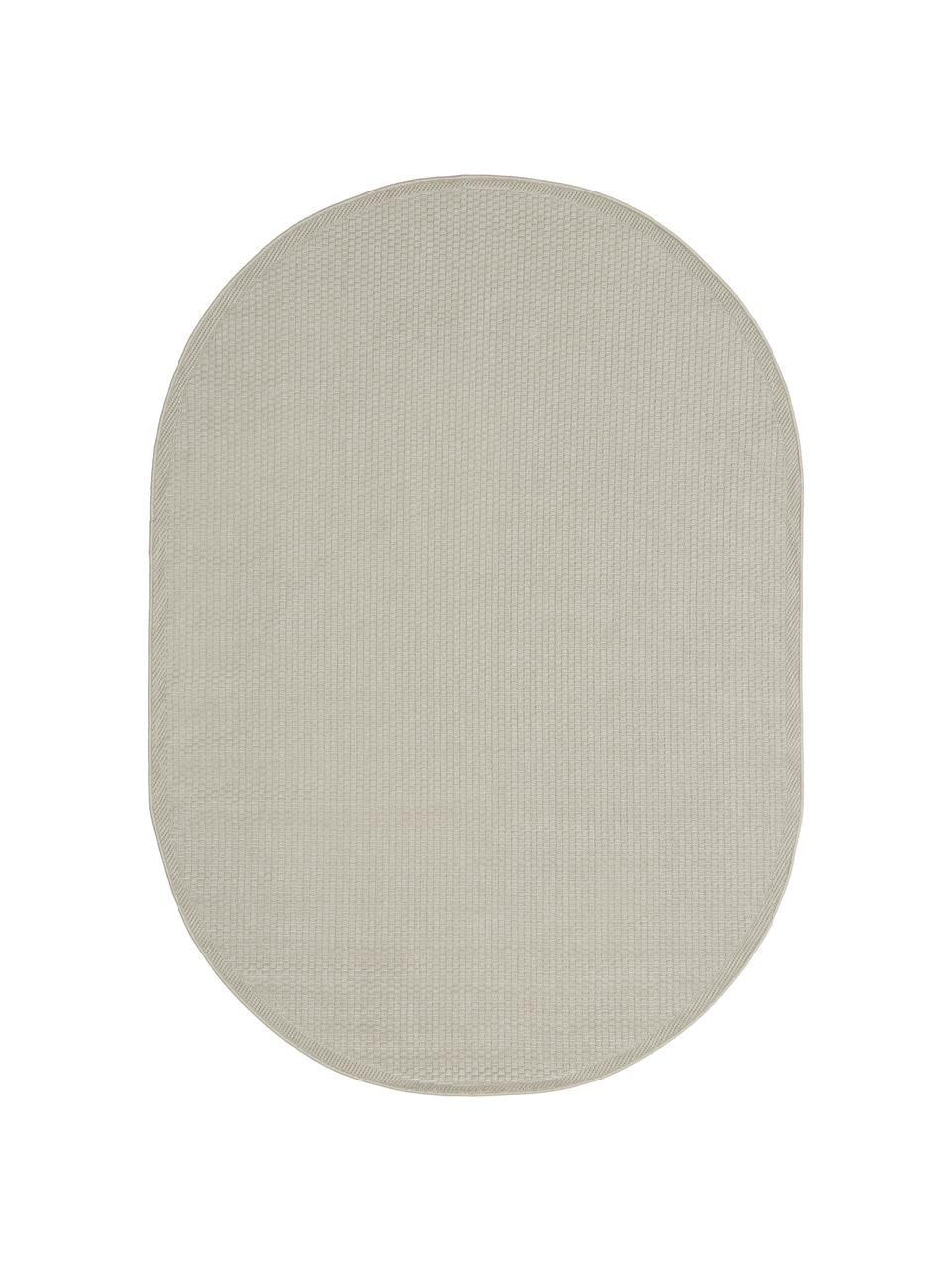 Tappeto ovale da interno-esterno color beige Toronto, 100% polipropilene, Beige, Larg. 200 x Lung. 300 cm (taglia L)