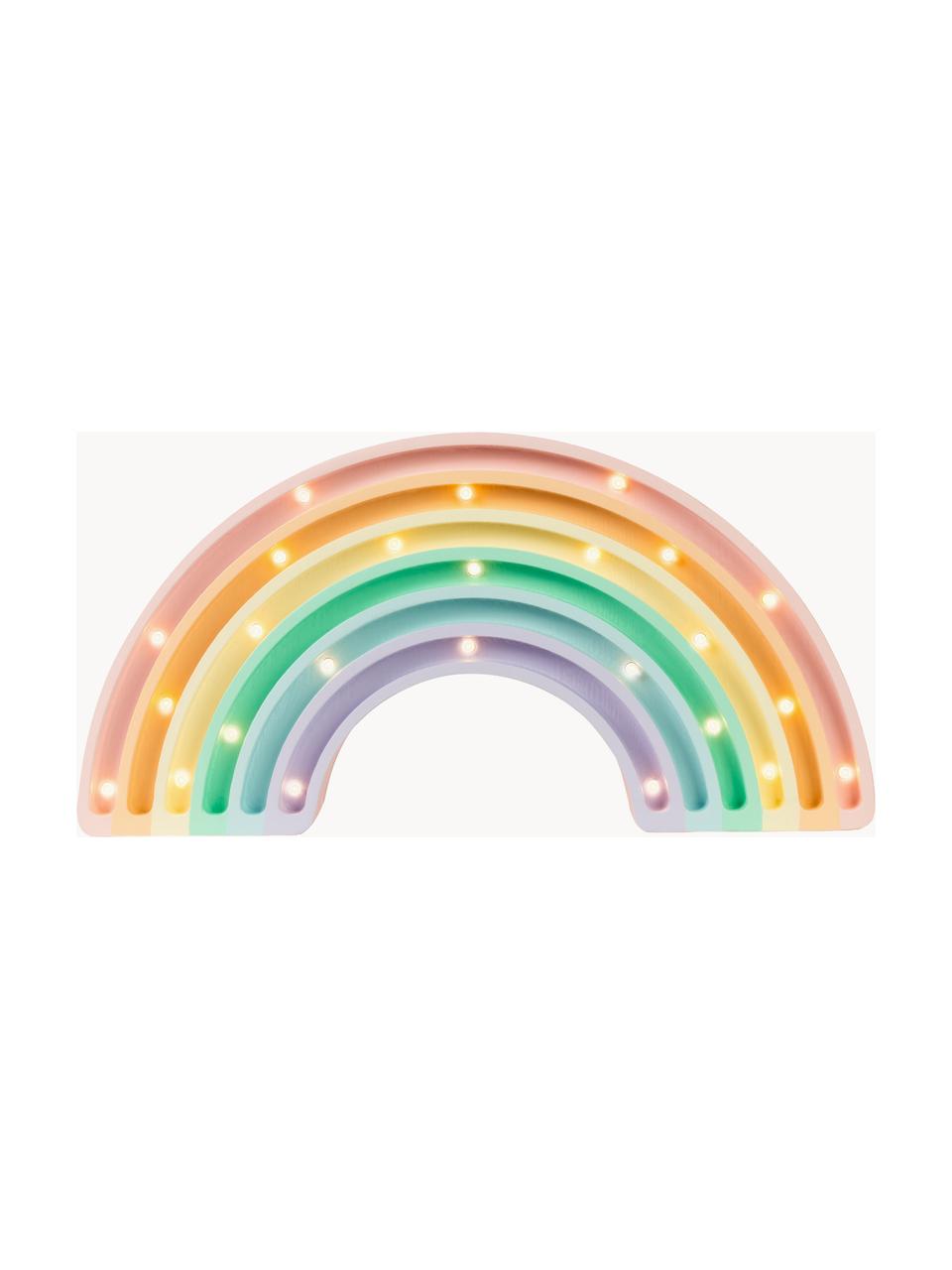 Handgefertigte LED-Kinderzimmerlampe Rainbow mit Timerfunktion und Fernbedienung, dimmbar, Kiefernholz, lackiert

Dieses Produkt wird aus nachhaltig gewonnenem, FSC®-zertifiziertem Holz gefertigt., Bunt, B 37 x H 19 cm