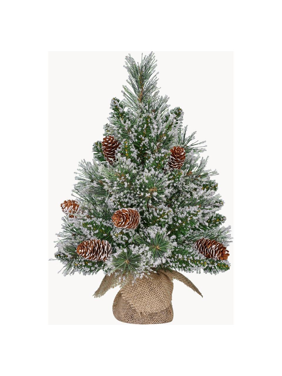 Umelý zasnežený vianočný stromček Vandans, v rôznych veľkostiach, Umelá hmota, Bez LED, Ø 30 x V 45 cm