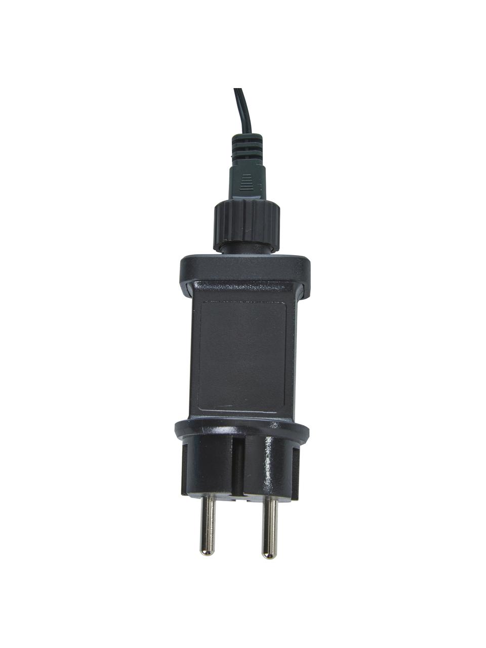 Guirnalda de luces LED para exterior Hooky, 1070 cm, 20 luces, Cable: plástico, Negro, multicolor, L 1070 cm