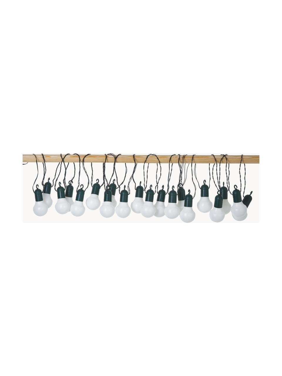 Guirnalda de luces LED para exterior Hooky, 1070 cm, Cable: plástico, Negro, multicolor, L 1070 cm