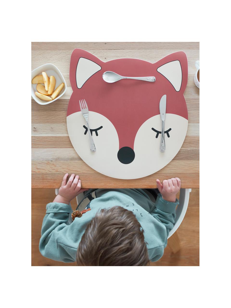 Podkładka Fuchs, Tworzywo sztuczne, Czerwony, biały, czarny, S 38 x D 38 cm