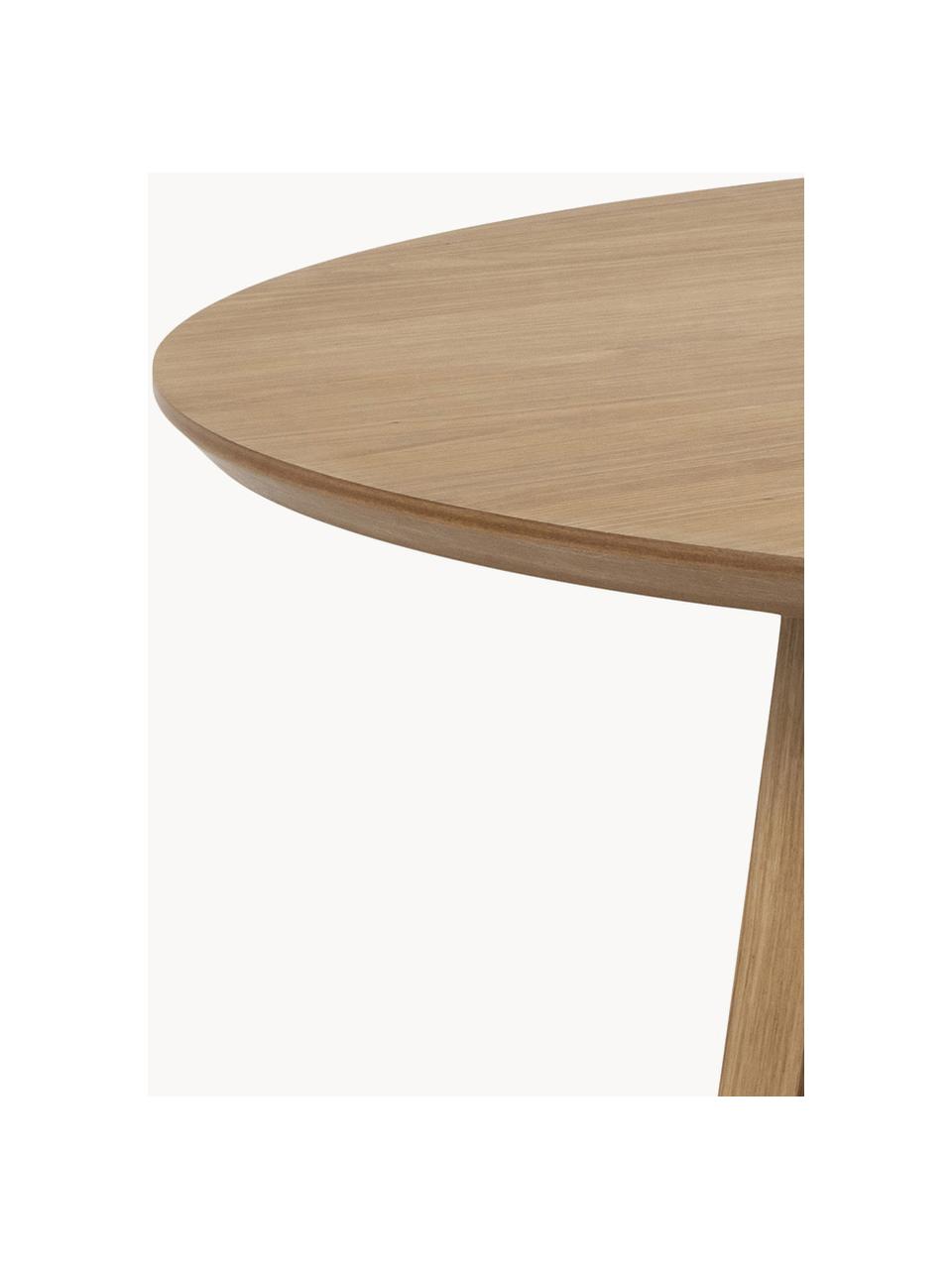 Kulatý jídelní stůl z březového dřeva Malika, Ø 120 cm, Olejované březové dřevo, Březové dřevo, Ø 120 cm