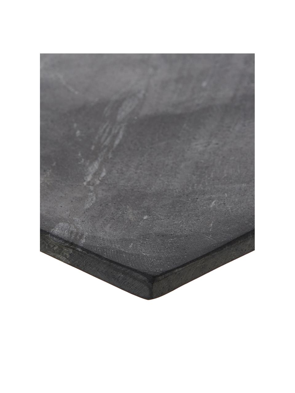 Piatto da portata in granito Klevina, 28x22 cm, Granite, Grigio, Lung. 28 x Larg. 22 cm