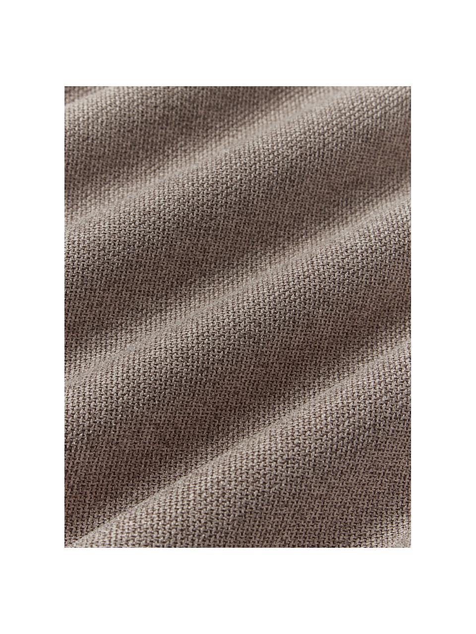 Cojín sofá Lennon, Funda: 100% poliéster, Tejido gris pardo, An 50 x L 80 cm