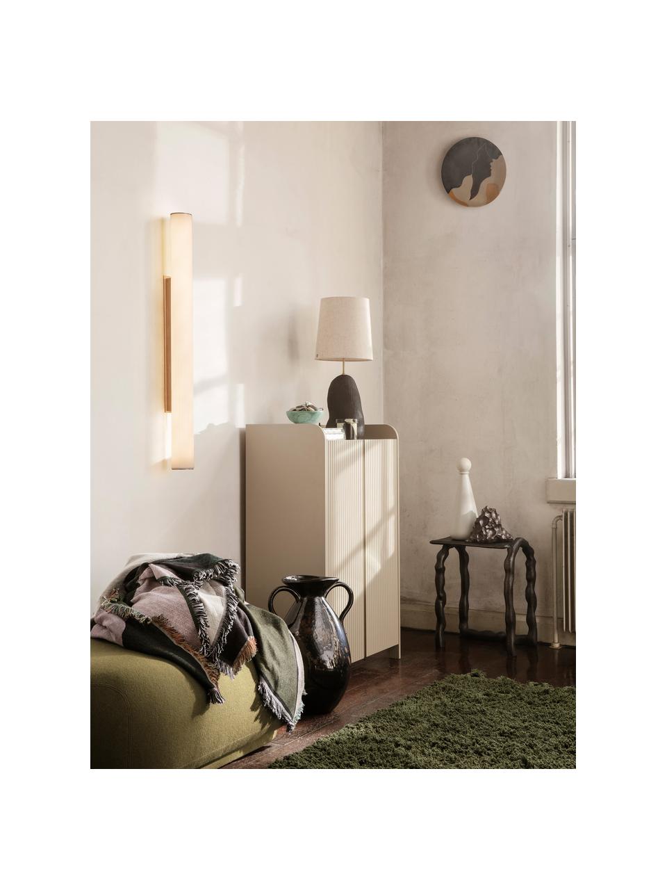 Credenza alta Sill, Pannello di fibra a media densità (MDF) laccato

Questo prodotto è realizzato con legno di provenienza sostenibile e certificato FSC®., Beige chiaro, Larg. 70 x Alt. 110 cm