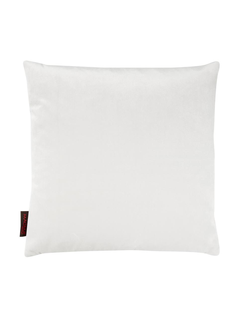 Housse de coussin décoratif Jasmin, Menthe, blanc