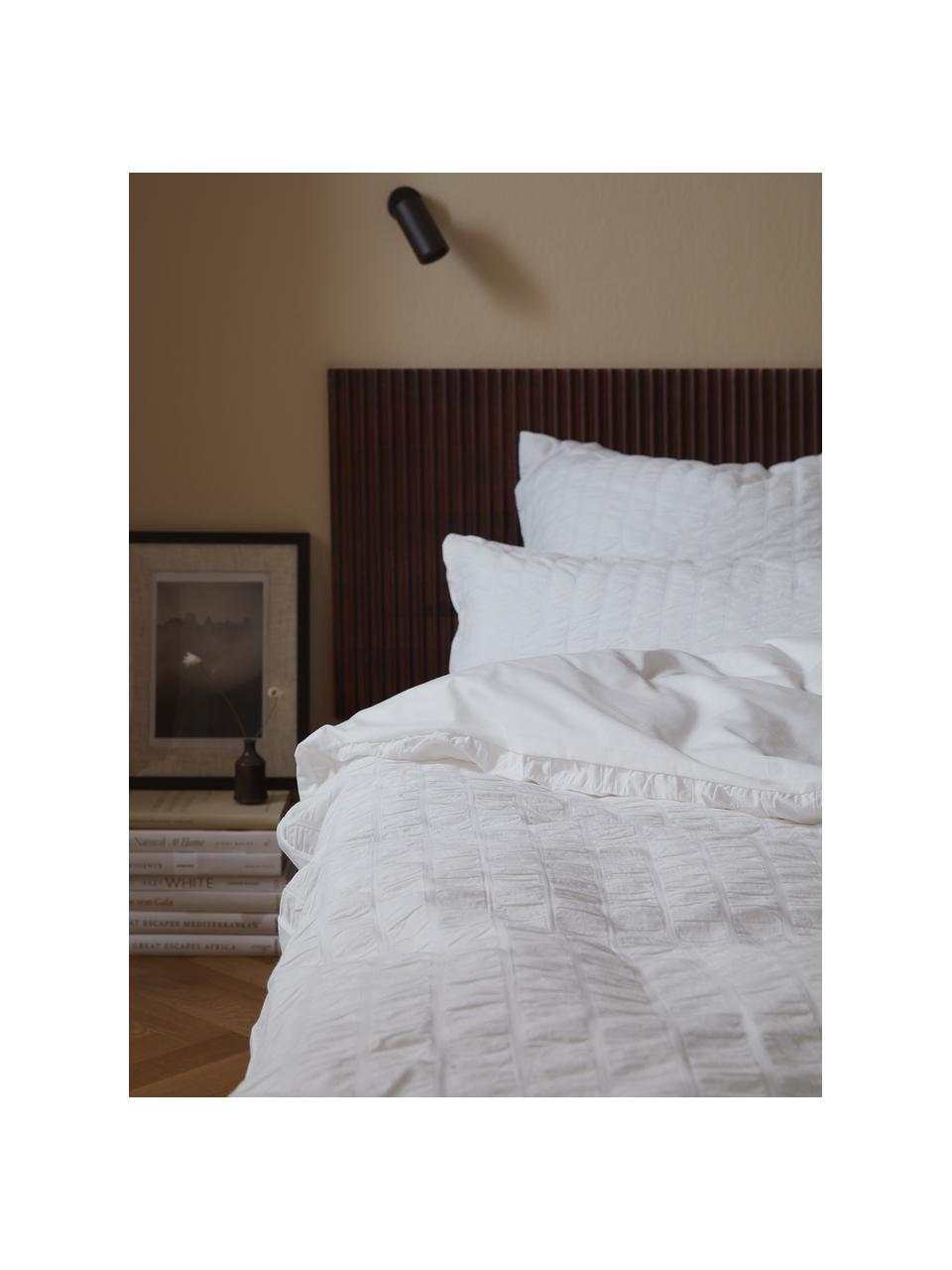 Poszewka na poduszkę z bawełny Esme, Biały, S 40 x D 80 cm