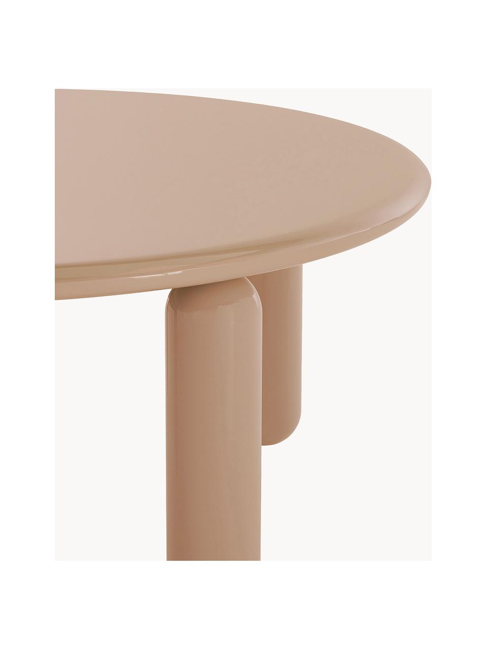 Table basse ronde Undique Mas, Beige, Ø 85 cm