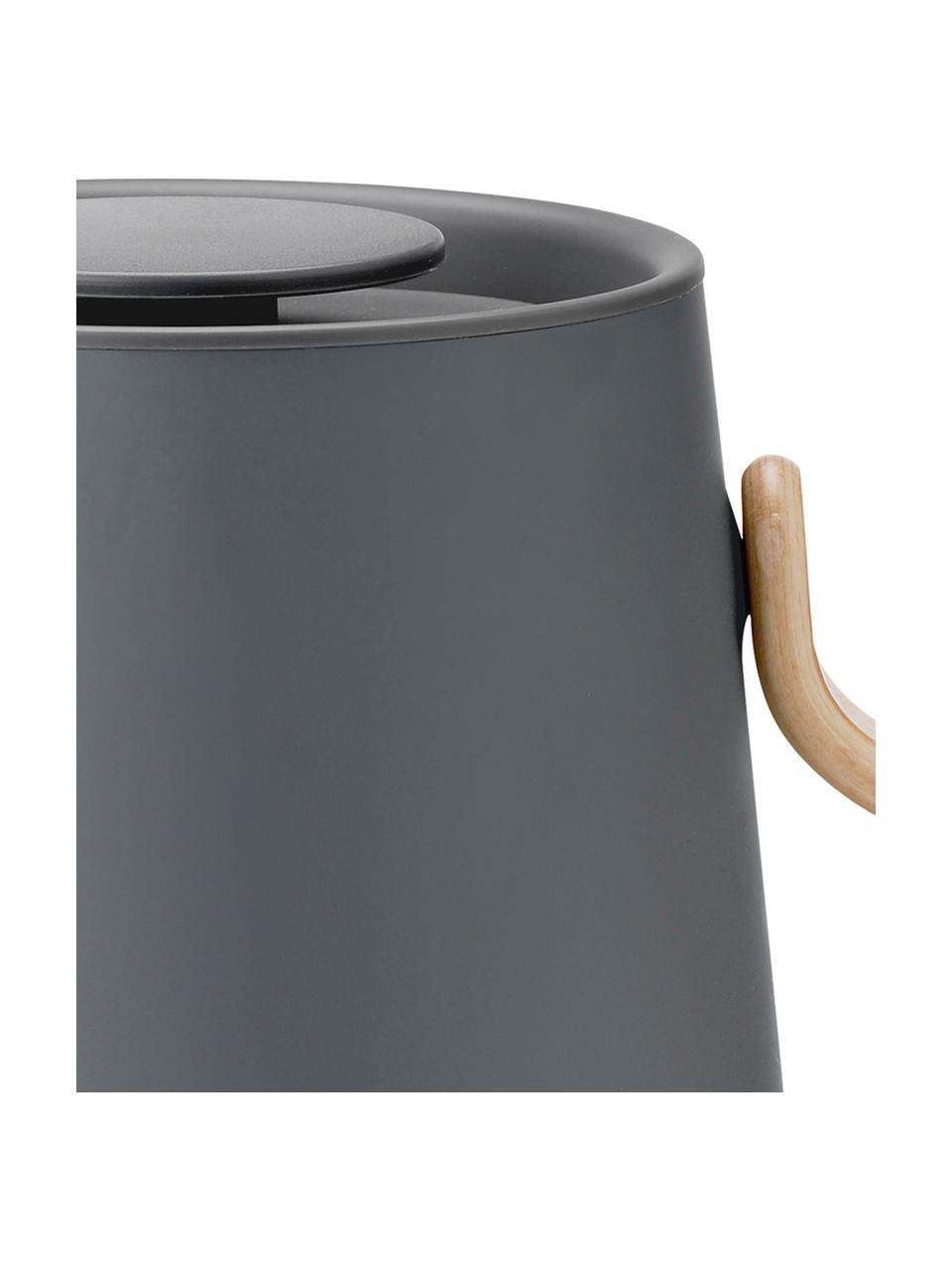 Hervidor Emma, 1,2 L, Estructura: acero inoxidable, Asa: madera de haya, Gris, 1,2 L