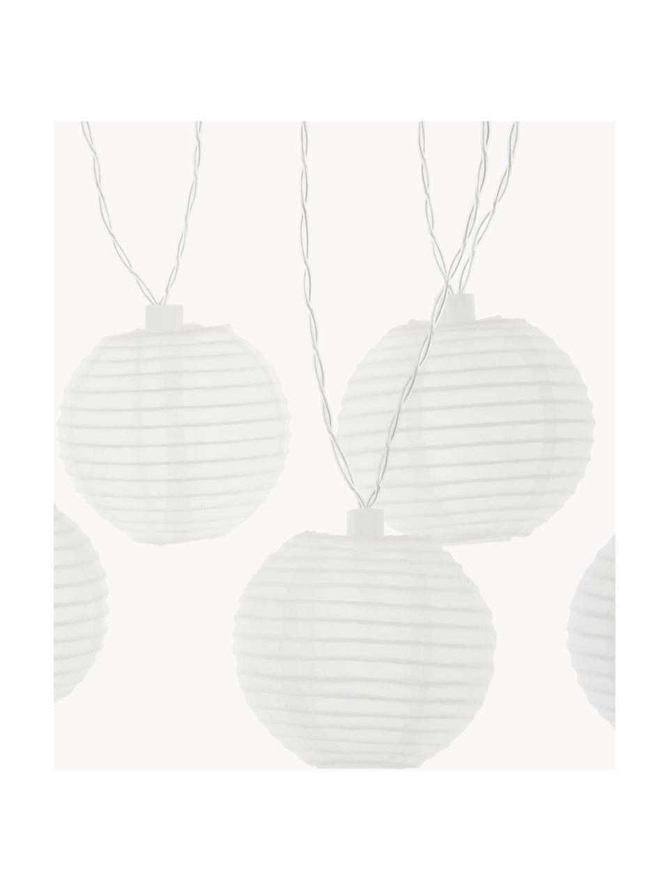 Ghirlanda solare a LED Ball, 270 cm, Bianco, Lung. 270 cm