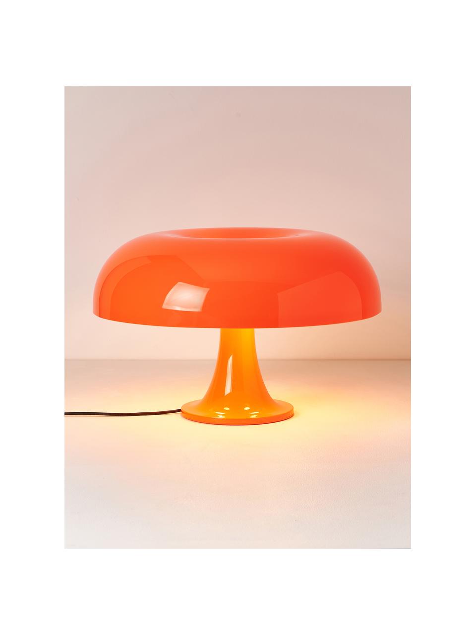 Stolní lampa Nesso, Oranžová, Š 54 cm, V 34 cm