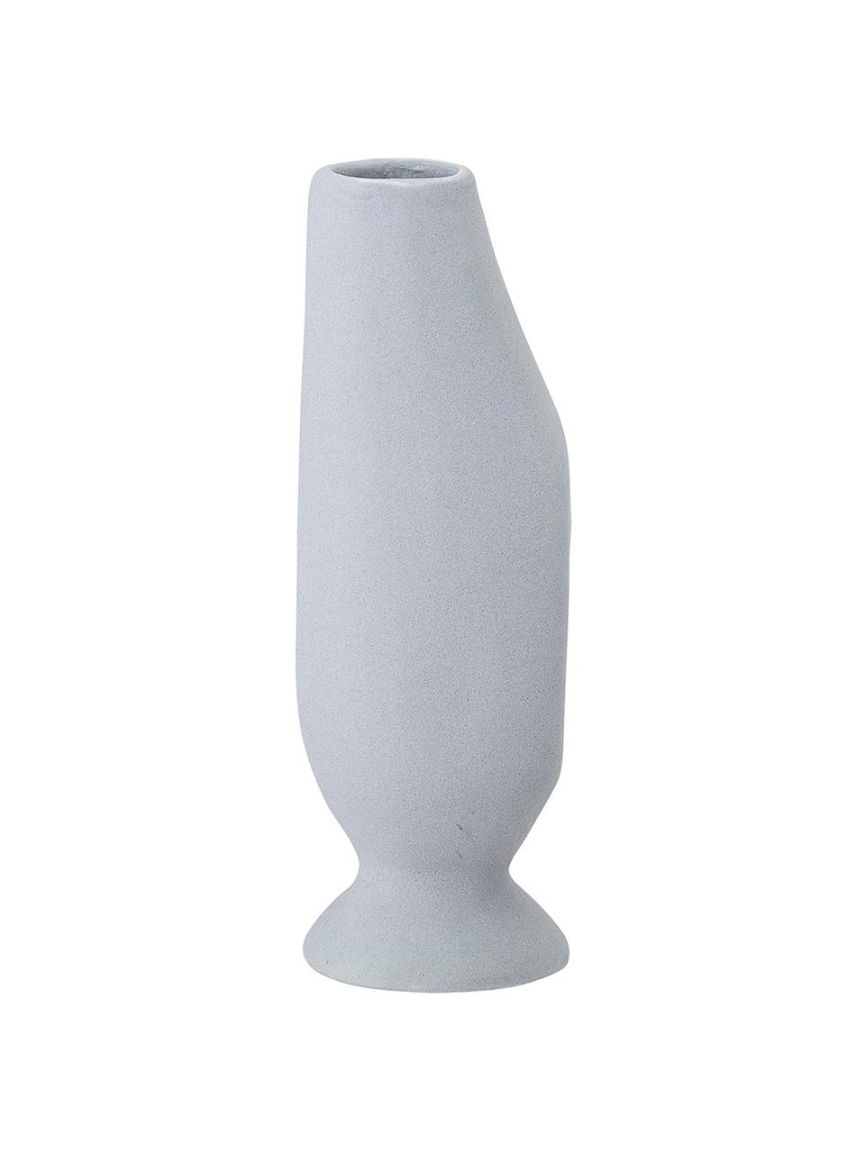 Petit vase fait main Lubava, 3 élém., Grès cérame, Jaune, gris clair, gris, Lot de différentes tailles