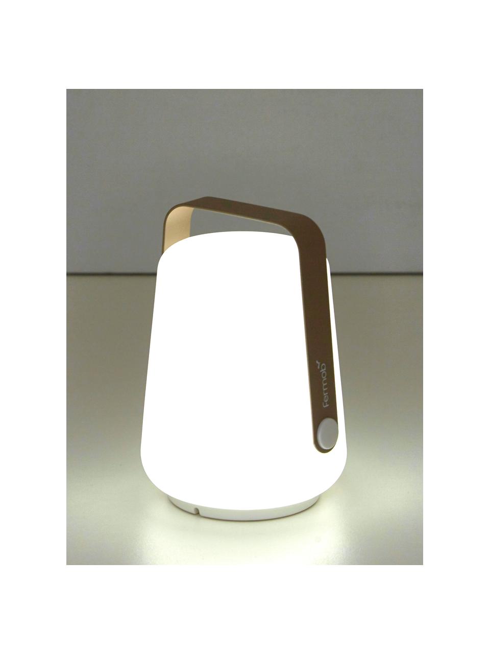 Lampe d'extérieur LED mobiles Balad, 3 pièces, Brun muscade