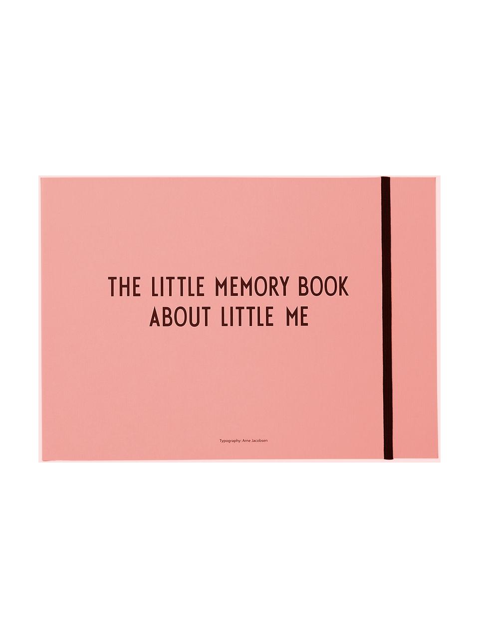 Babyboek Little Memory Book, Papier, Roze, 21 x 30 cm