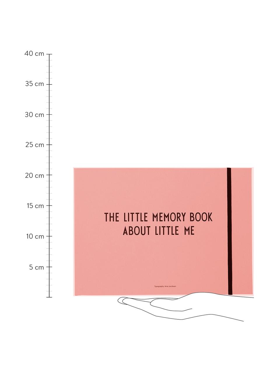 Libro dei ricordi Little Memory Book, Carta, Rosa, Larg. 21 x Alt. 30 cm
