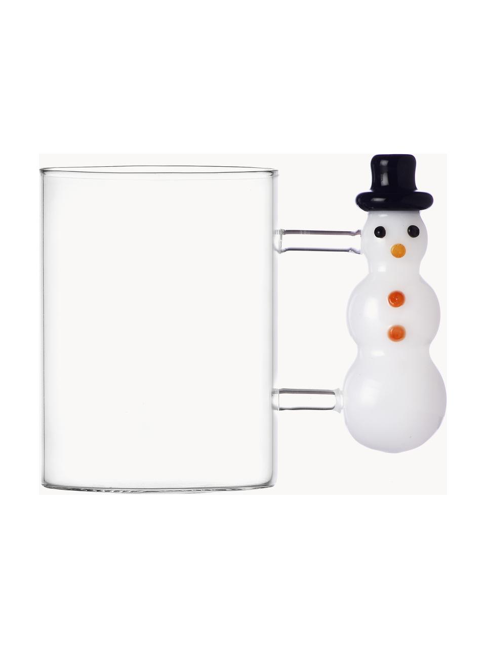 Tazza fatta a mano Christmas Tales, Vetro borosilicato

Scopri la versatilità del vetro borosilicato per la tua casa! Il vetro borosilicato è un materiale di alta qualità, affidabile e robusto. È caratterizzato da un'eccezionale resistenza al calore ed è quindi ideale per il tè o il caffè caldo. Rispetto al vetro tradizionale, il vetro borosilicato è più resistente alle rotture e alle incrinature, il che lo rende un compagno sicuro per la tua casa., Trasparente, bianco, Ø 8 x Alt. 12 cm, 500 ml