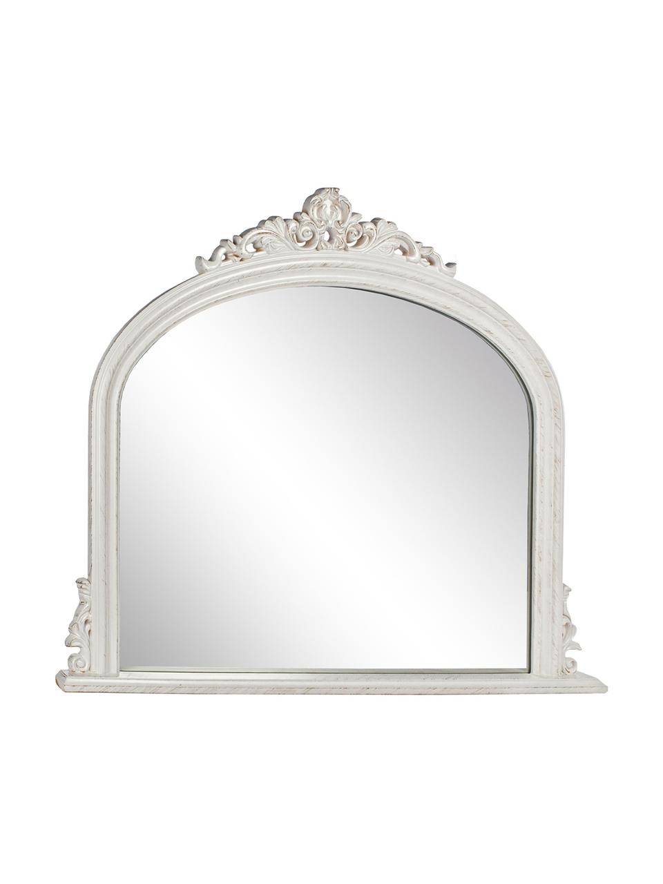 Espejo de pared Miro, Blanco, An 120 x Al 90 cm