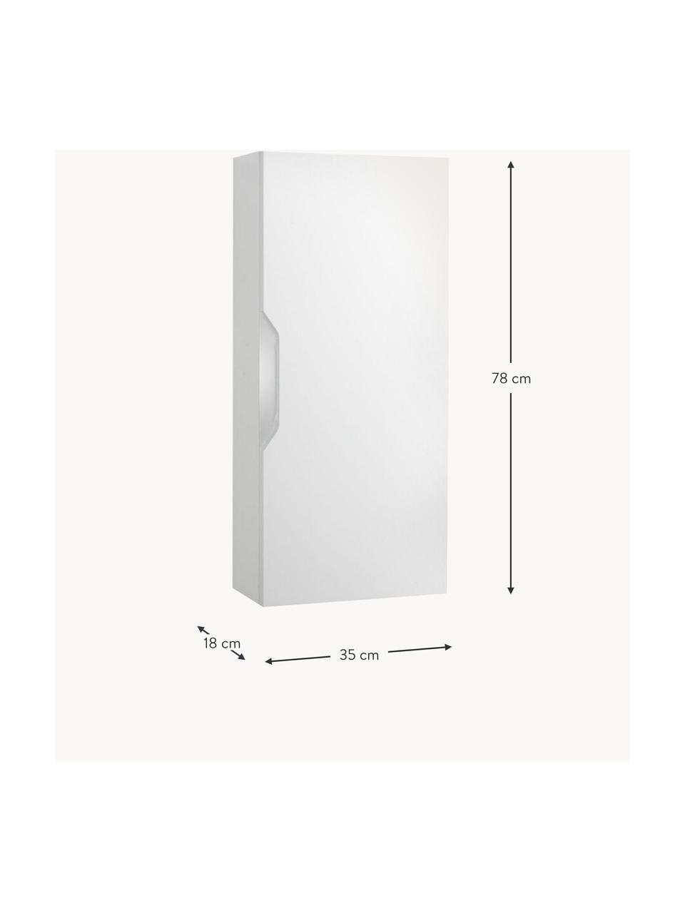Kúpeľňová skrinka Belsk,  Š 35 cm, Biela, Š 35 x V 78 cm