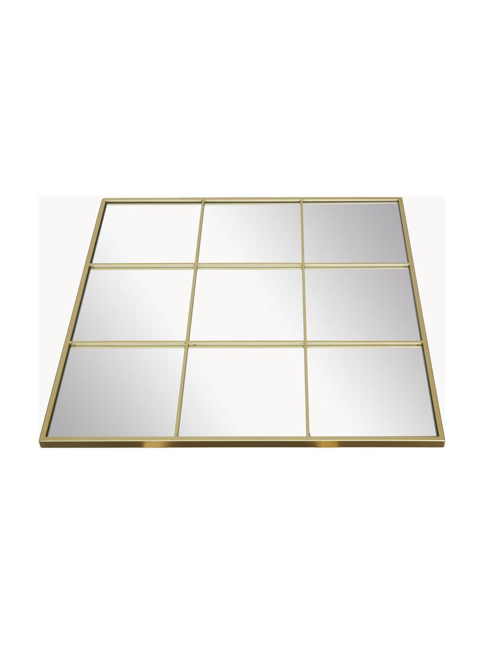 Nástěnné zrcadlo Clarita, Zlatá, Š 70 cm, V 70 cm
