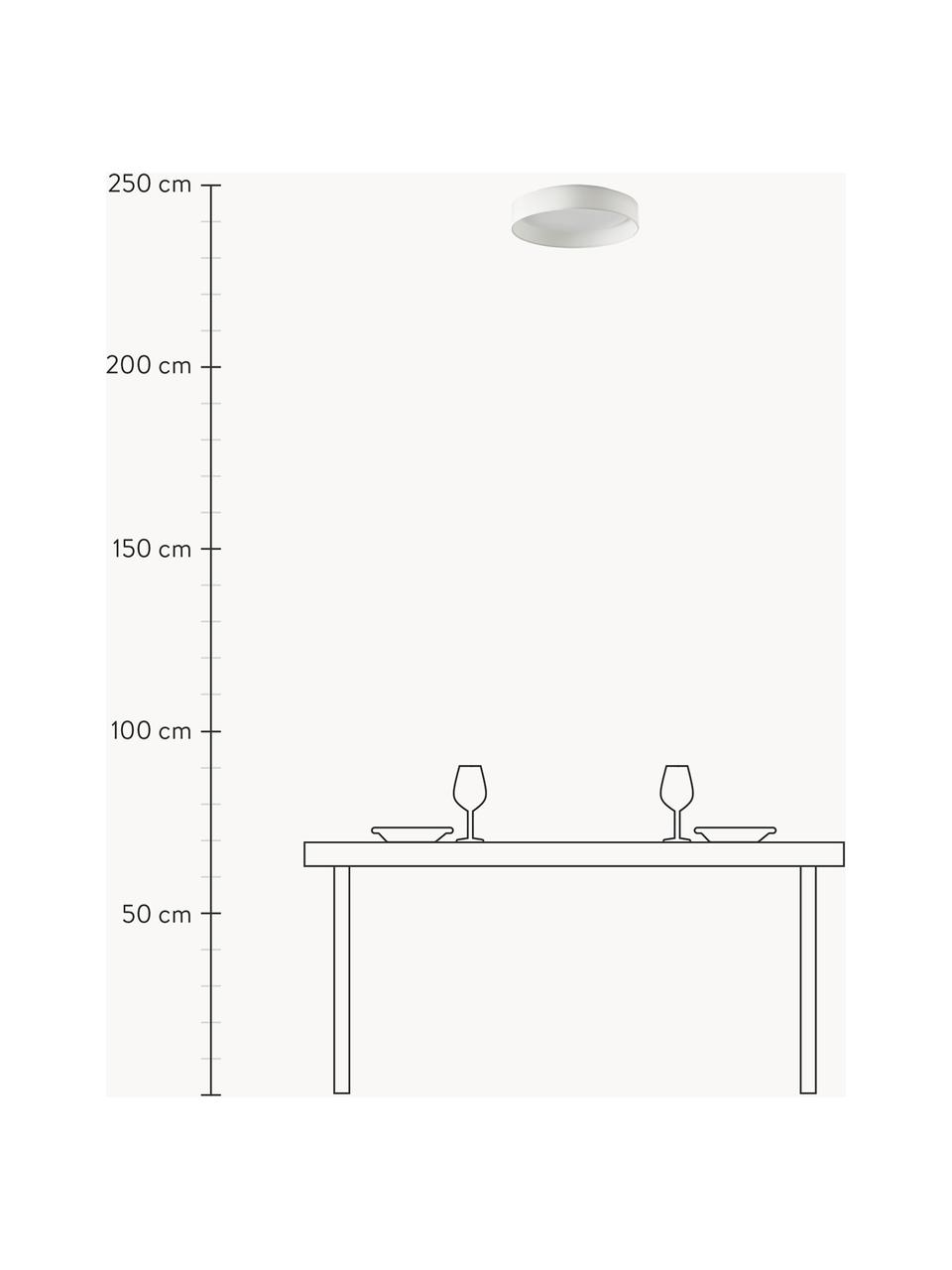 Plafón LED Helen, Blanco, Ø 52 x Al 11 cm