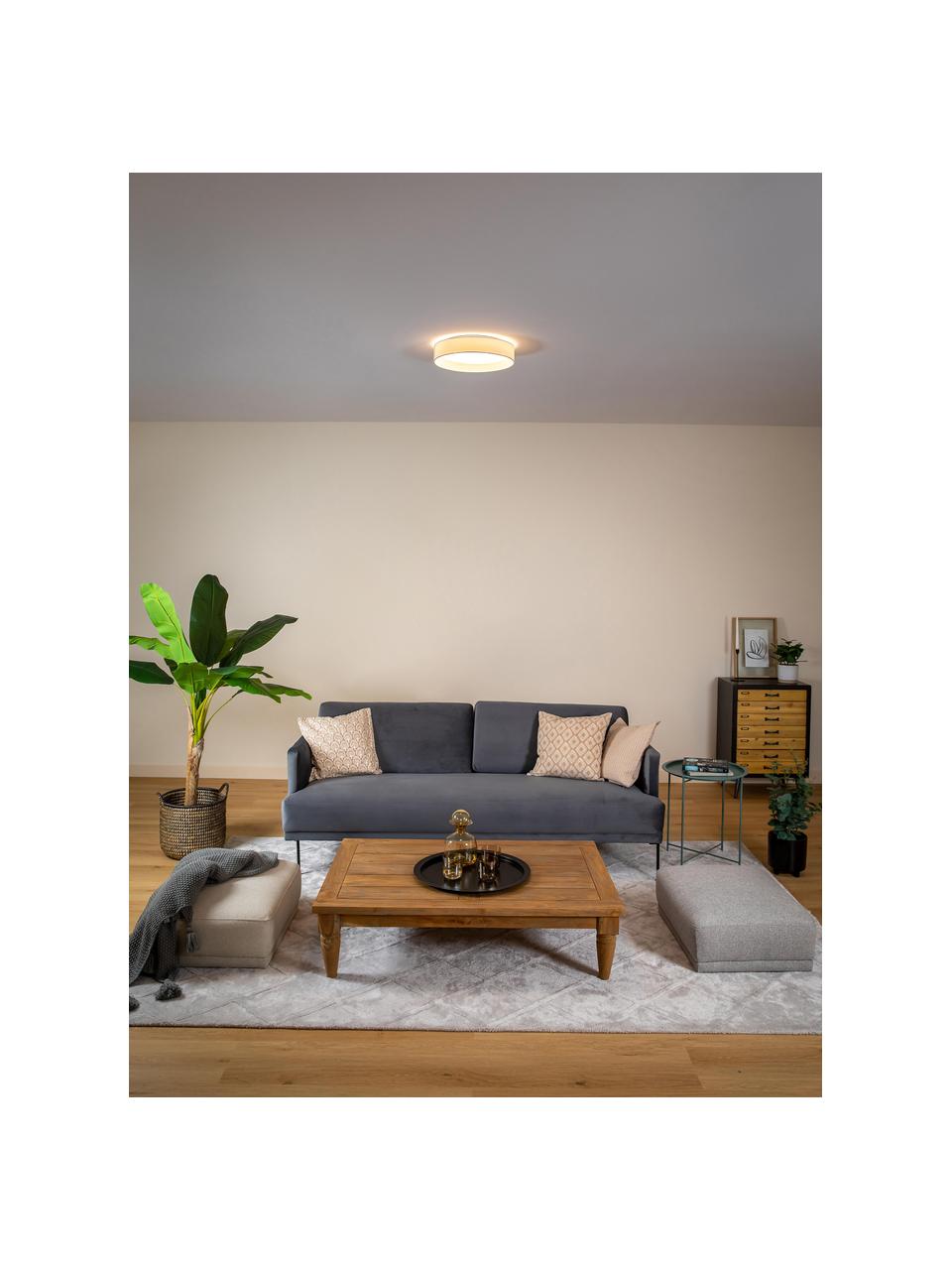 Plafón LED Helen, Blanco, Ø 52 x Al 11 cm