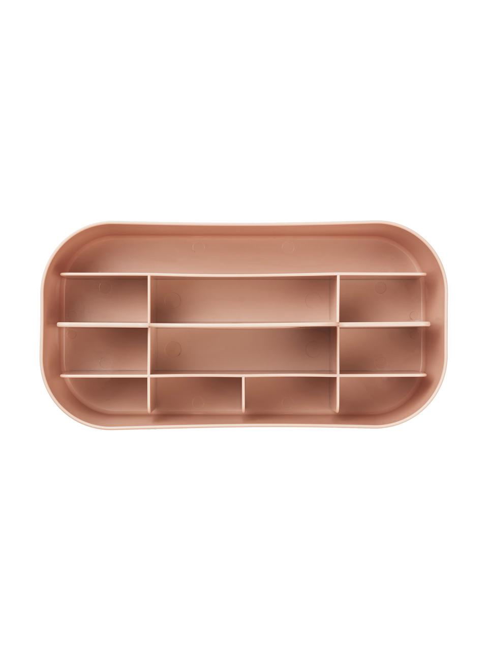Skladovací box Hope, >30 % recyklovaná umělá hmota, Světle růžová, Š 33 cm, V 15 cm