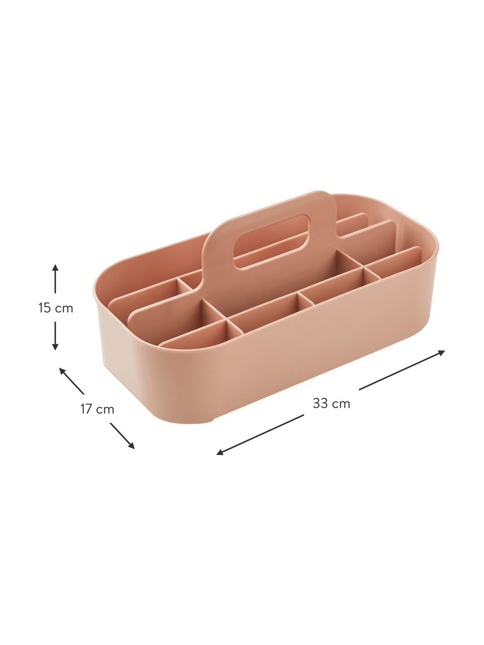 Scatola custodia Hope, >30% di plastica riciclata, Rosa chiaro, Larg. 33 x Alt. 15 cm