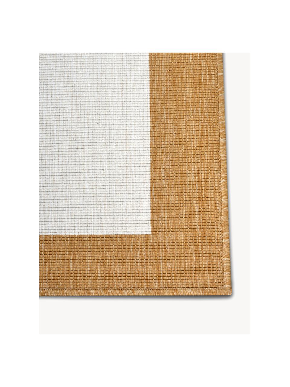 Tapis réversible d'intérieur/extérieur Panama, 100 % polypropylène

Le matériau est certifié STANDARD 100 OEKO-TEX®,
2210248, OEKO-TEX Service GmbH, Blanc cassé, ocre, larg. 80 x long. 150 cm (taille XS)