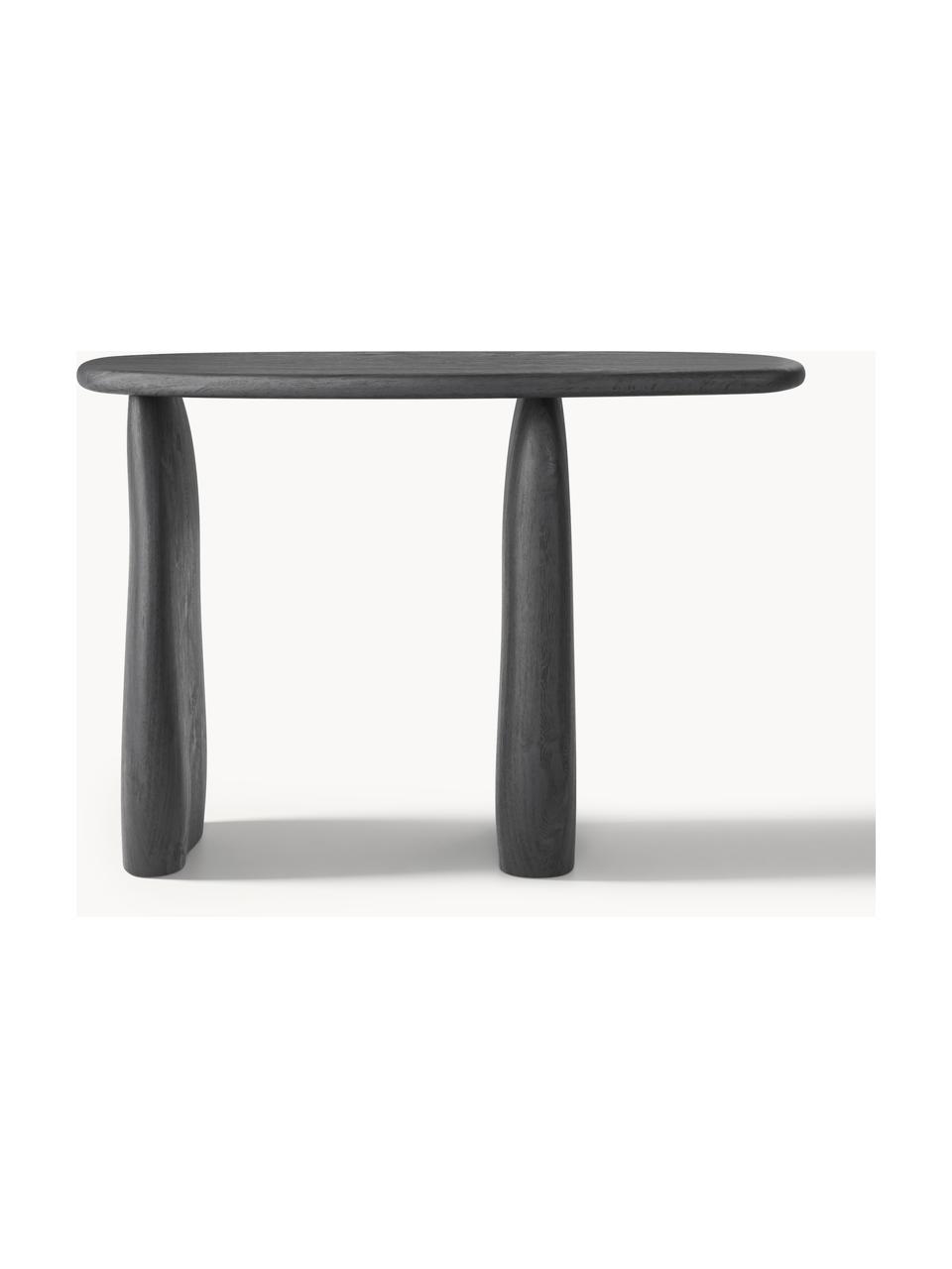 Console en manguier Pamuk, Bois de manguier massif, laqué

Ce produit est fabriqué à partir de bois certifié FSC® issu d'une exploitation durable, Noir, larg. 120 x haut. 80 cm