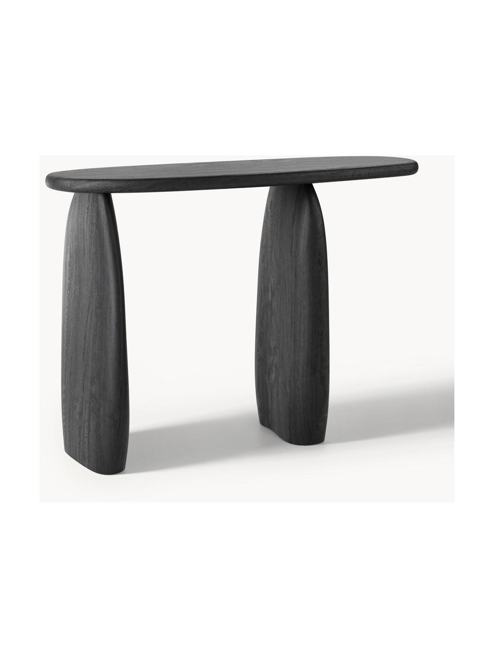 Console en manguier Pamuk, Bois de manguier massif, laqué

Ce produit est fabriqué à partir de bois certifié FSC® issu d'une exploitation durable, Noir, larg. 120 x haut. 80 cm