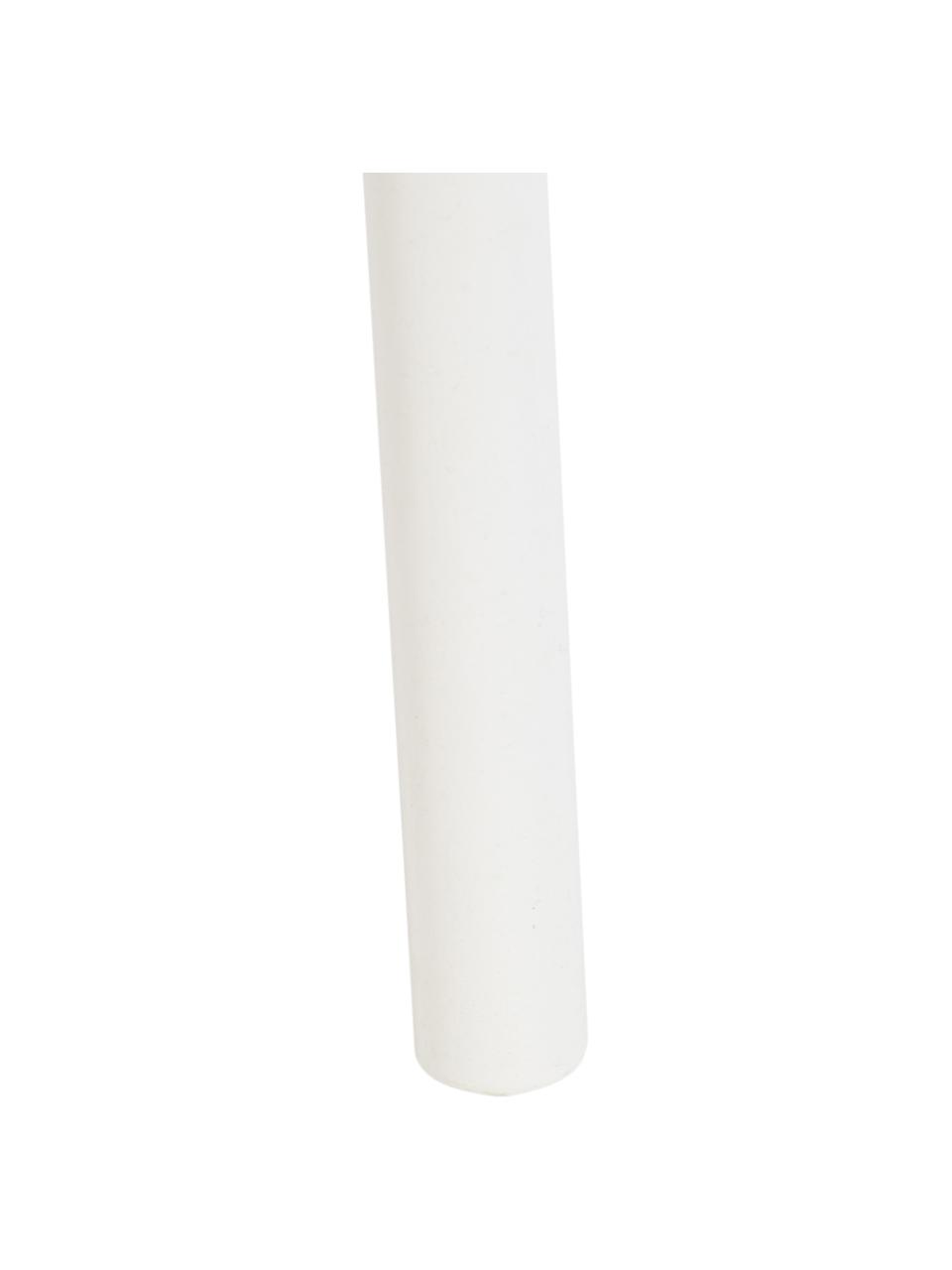 Odkládací stolek Frost, Kov s práškovým nástřikem, Bílá, Ø 39 cm, V 45 cm