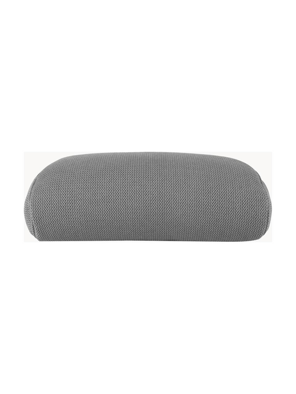 Handgefertigtes Outdoor-Kissen Pillow, Bezug: 70 % PAN + 30 % PES, wass, Dunkelgrau, B 50 x L 30 cm