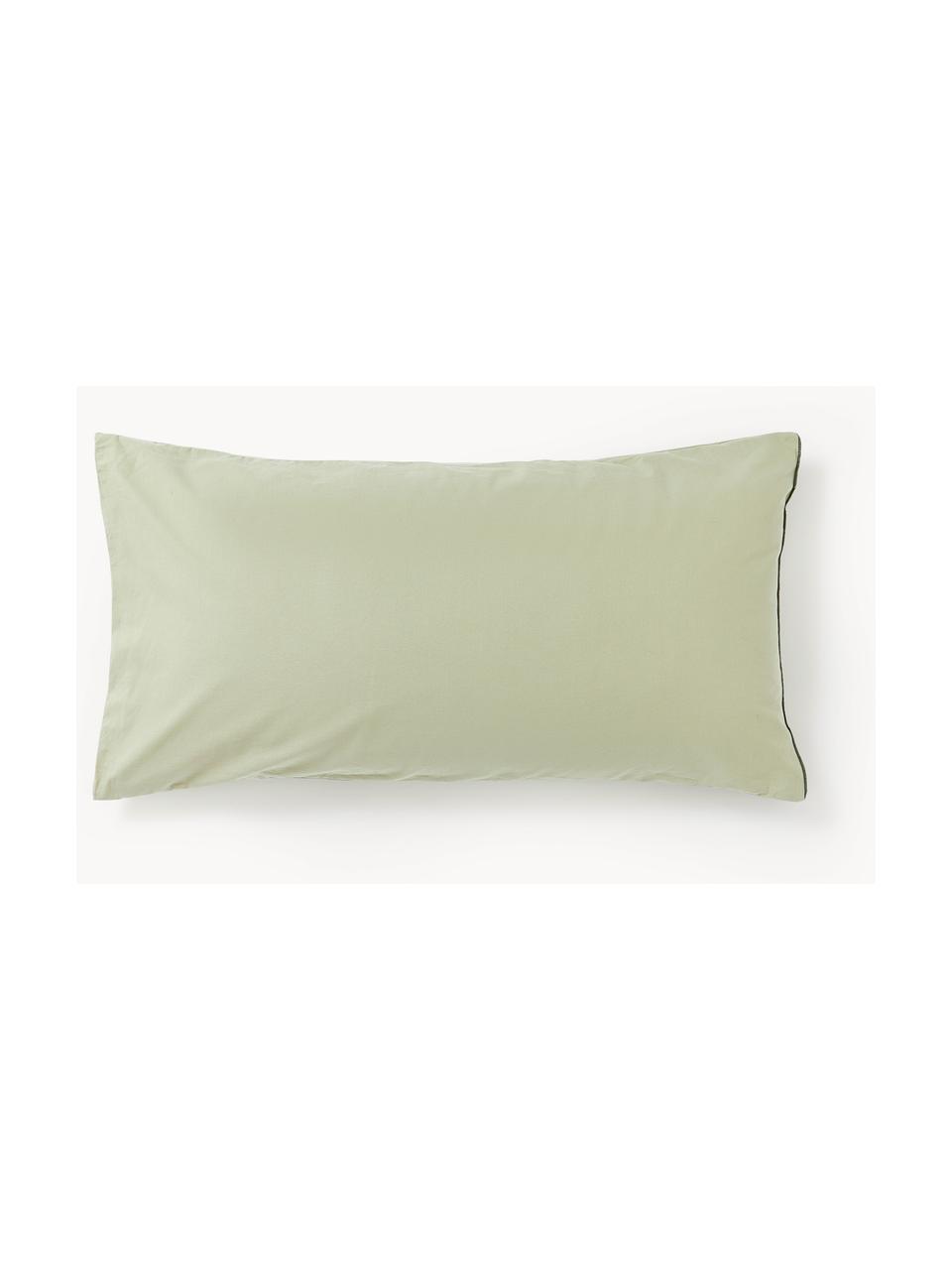 Poszewka na poduszkę z bawełny Harvey, Odcienie zielonego, S 40 x D 80 cm
