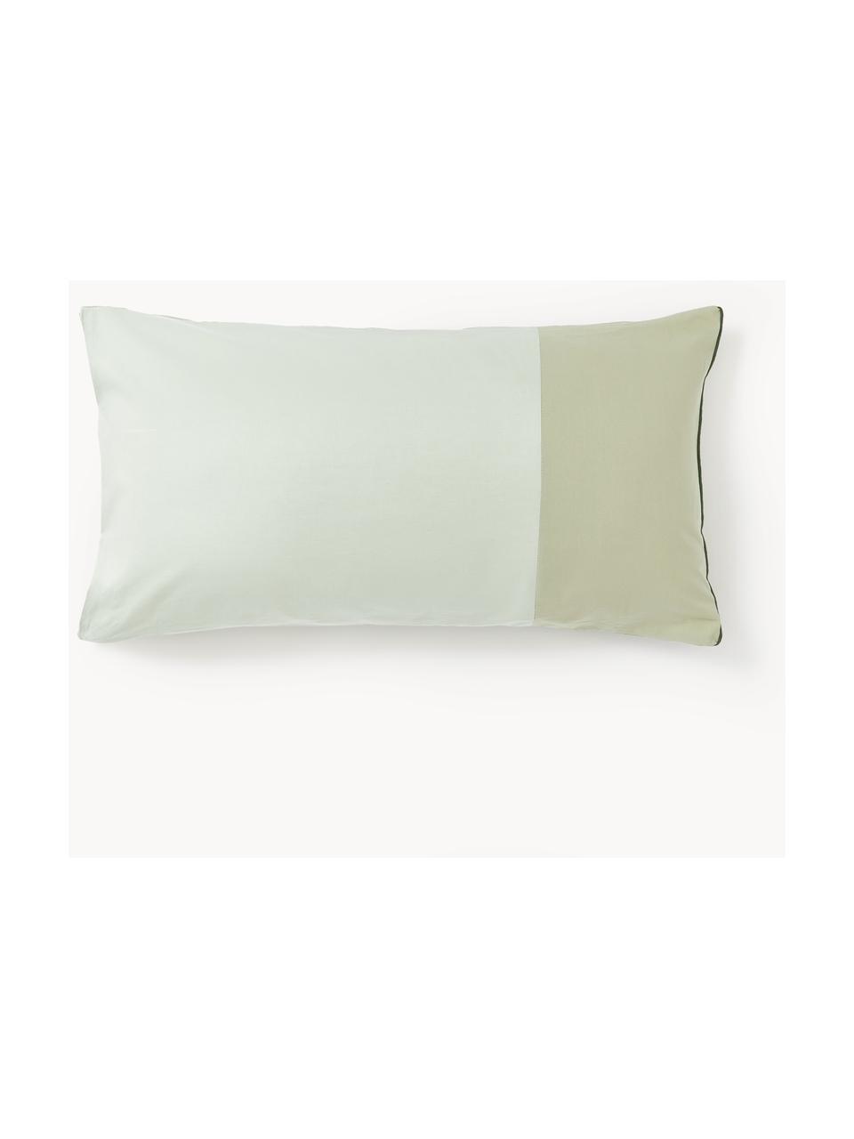 Poszewka na poduszkę z bawełny Harvey, Odcienie zielonego, S 40 x D 80 cm