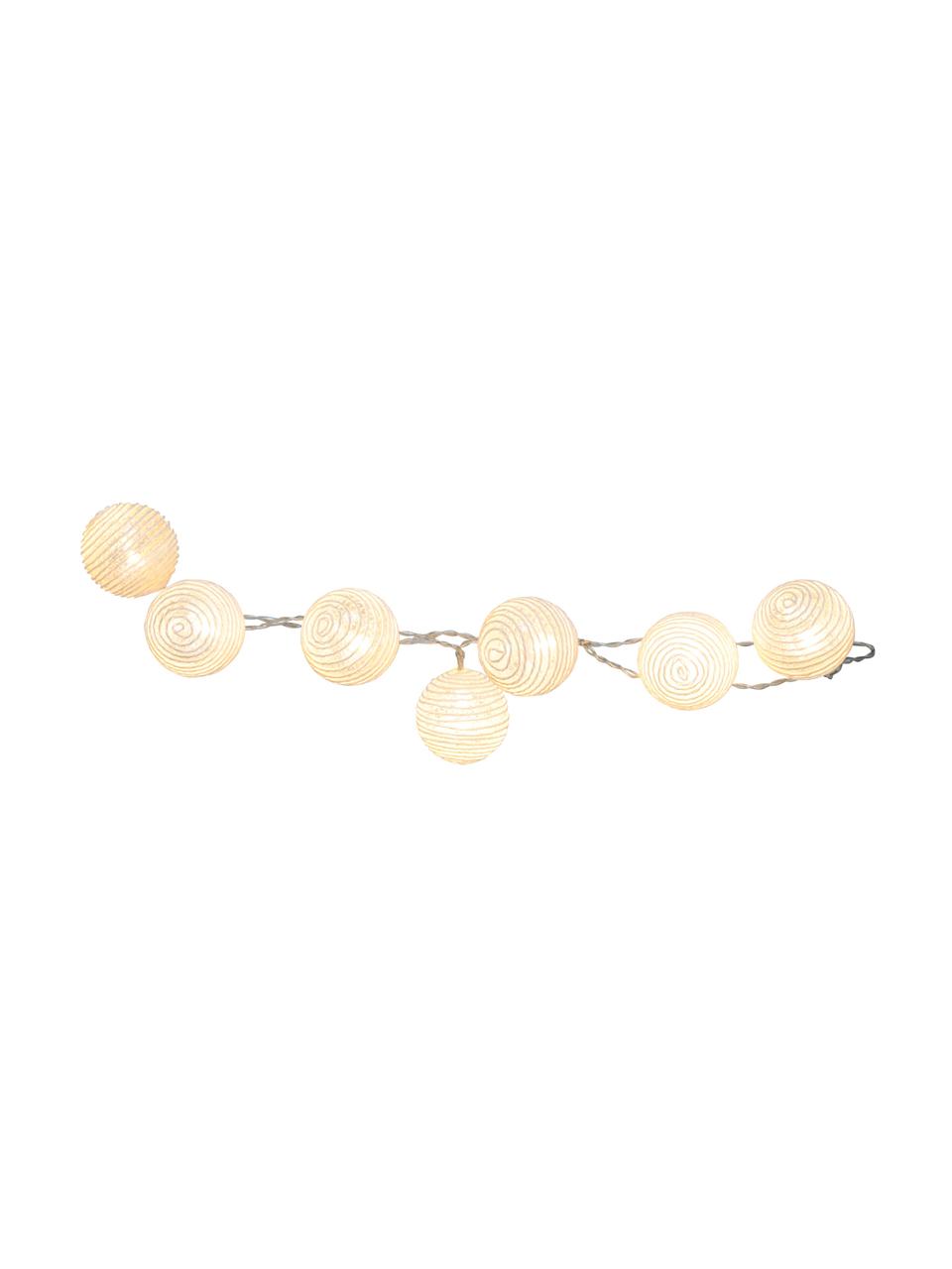 Guirlande lumineuse à LED Yarn, 135 cm, Blanc