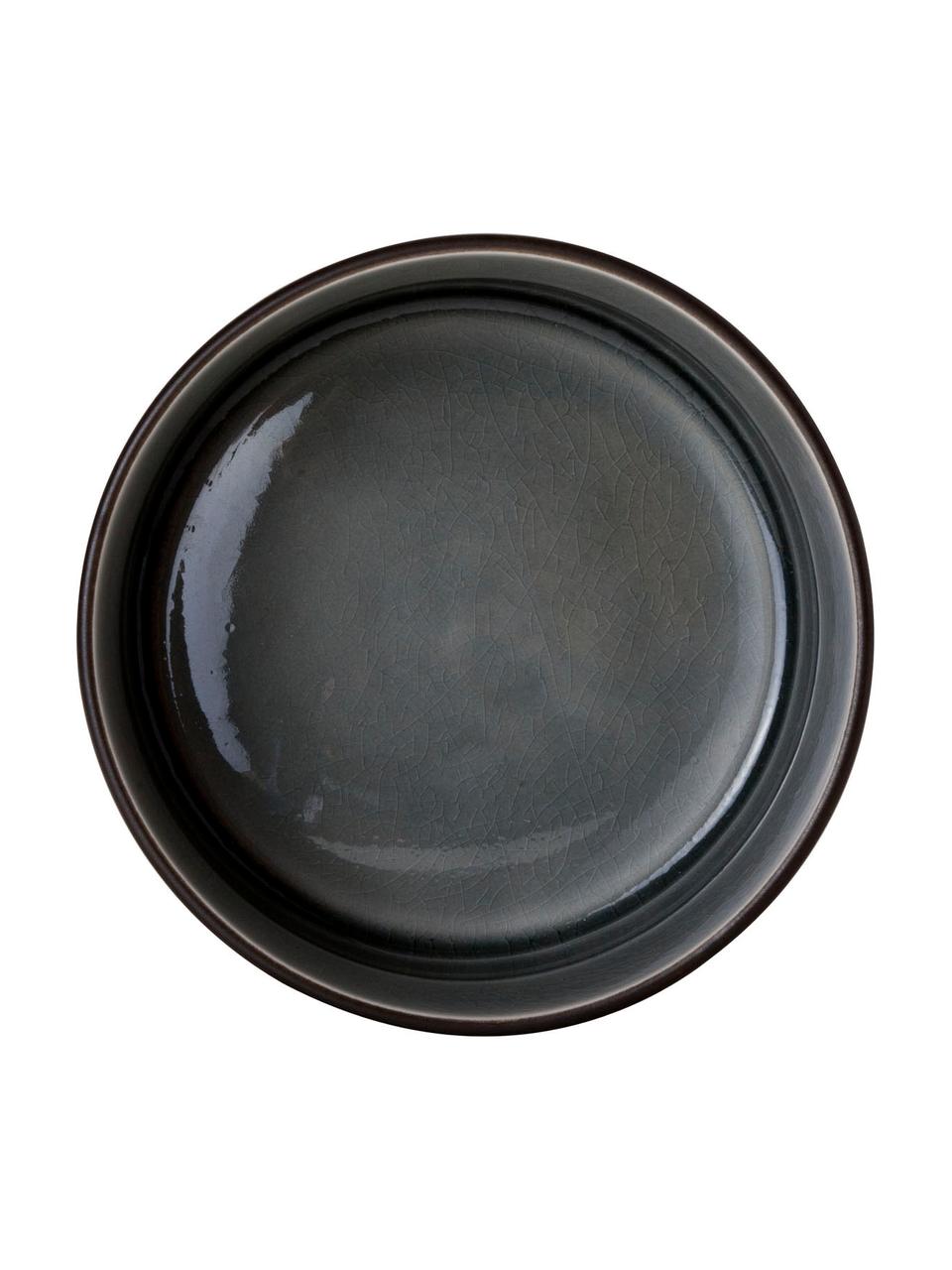 Miska Lagune, 2 szt., Ceramika, Szarobrązowy, jasny szary, Ø 12 x W 6 cm