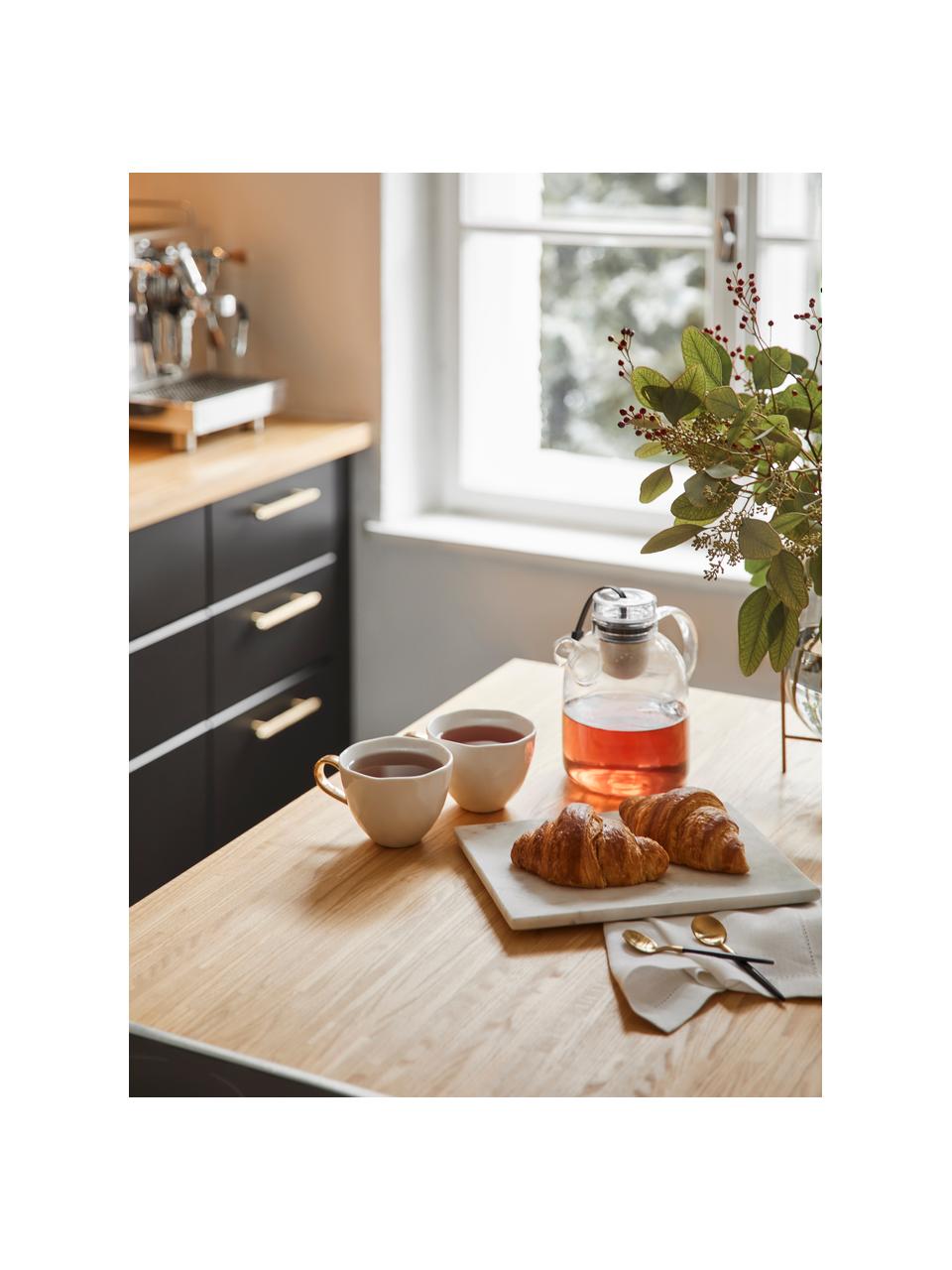 Dzbanek do herbaty ze szkła z zaparzaczem Kettle, 1,5 l, Transparentny, 1,5 l