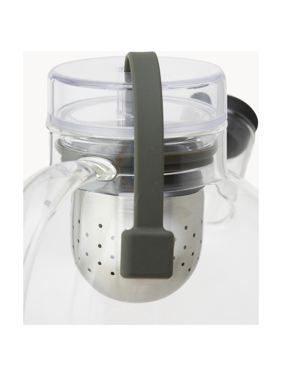 Glas-Teekanne Kettle mit Teesieb, 1.5 L, Kanne: Glas, Transparent, 1.5 L