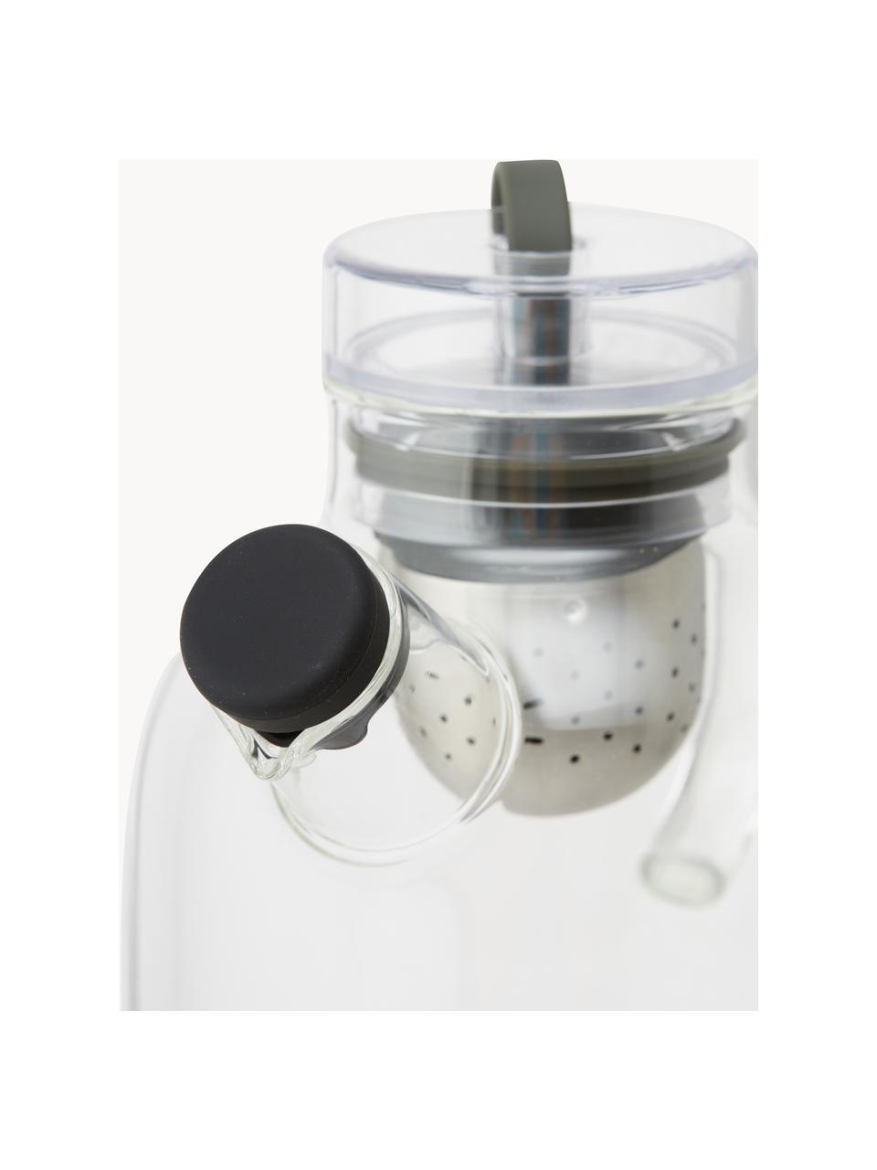 Glas-Teekanne Kettle mit Teesieb, 1.5 L, Kanne: Glas, Transparent, 1.5 L