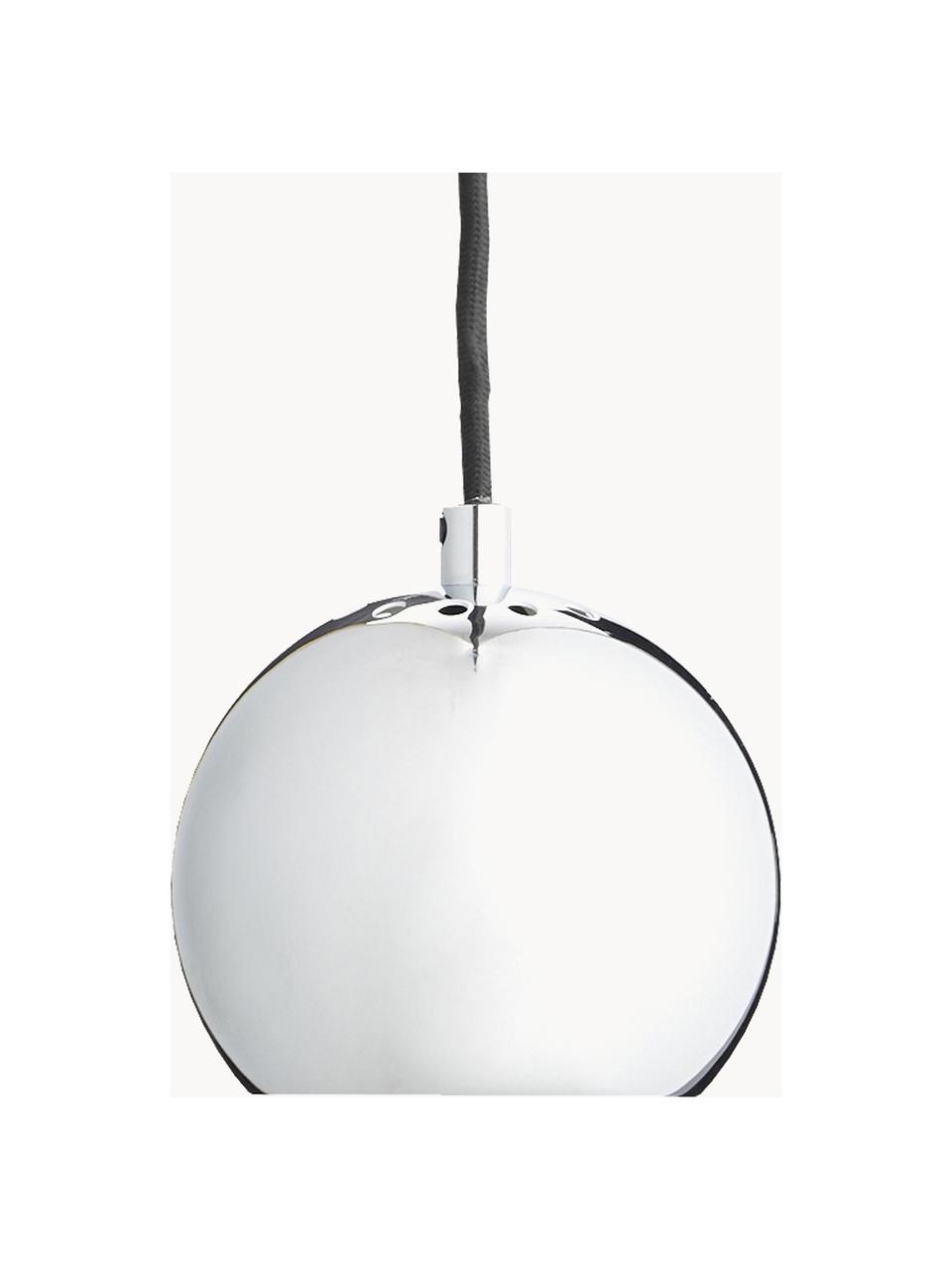 Petite suspension boule Ball, Argenté, haute brillance, Ø 12 x haut. 10 cm