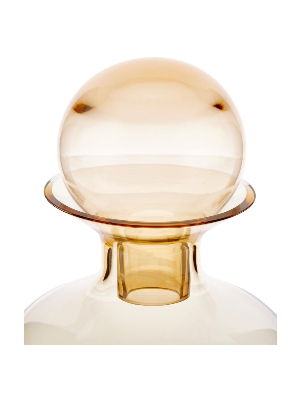 Handgemachte Karaffe Colored, 1.5 L, Glas, Bernsteinfarben, 1.5 L