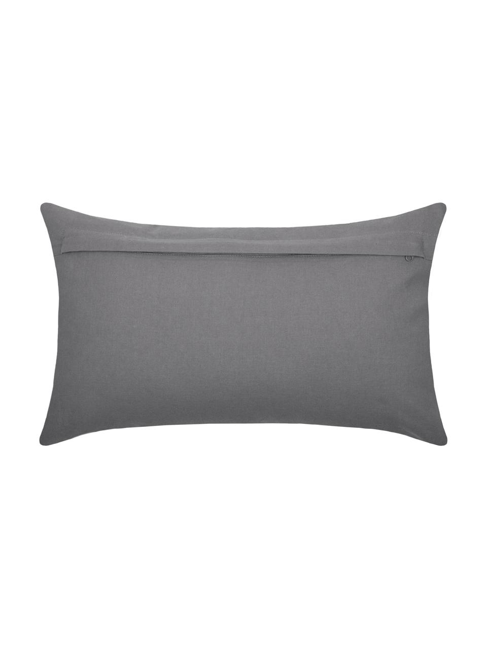 Poduszka z piki z wypełnieniem Gopher, Tapicerka: bawełna, Szary, S 30 x D 50 cm
