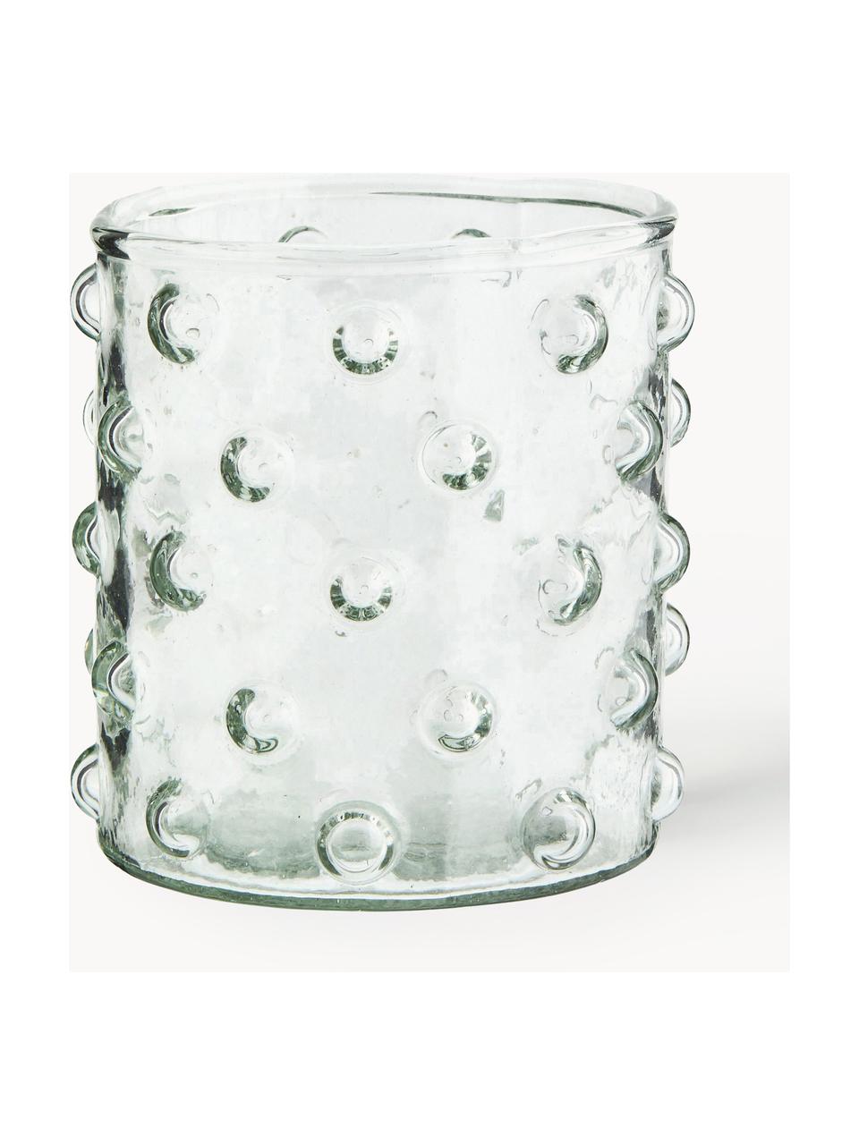 Bicchieri in vetro soffiato con motivo in rilievo Spike 6 pz, Vetro sodico-calcico soffiato

Grazie alla sua superficie liscia e non porosa, il vetro sodico-calcico è facile da pulire. Come altri tipi di vetro, è completamente riciclabile e contribuisce quindi a ridurre l'impatto ambientale. Tuttavia, va notato che è sensibile alle fluttuazioni di temperatura, quindi occorre prestare attenzione quando, ad esempio, si versano nel bicchiere liquidi molto caldi., Trasparente, Ø 8 x Alt. 9 cm