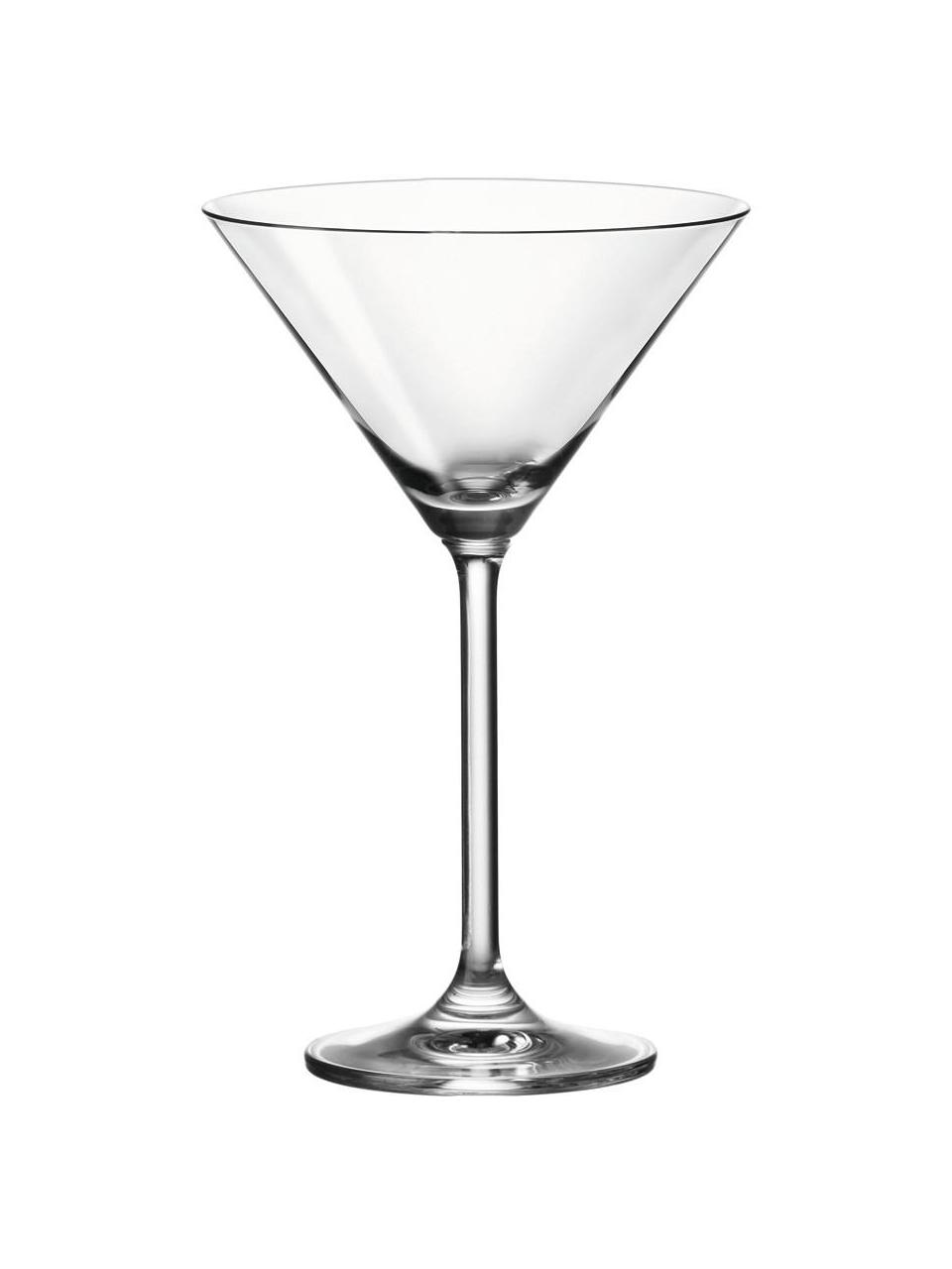 Verre à cocktail Daily, 6 pièces, Verre, Transparent, Ø 12 x haut. 18 cm, 270 ml